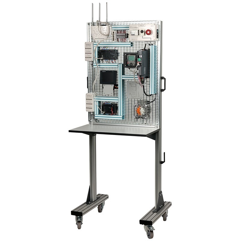 Model de studiu Fieldbus (MODBUS - CANOPEN - ETHERNET)