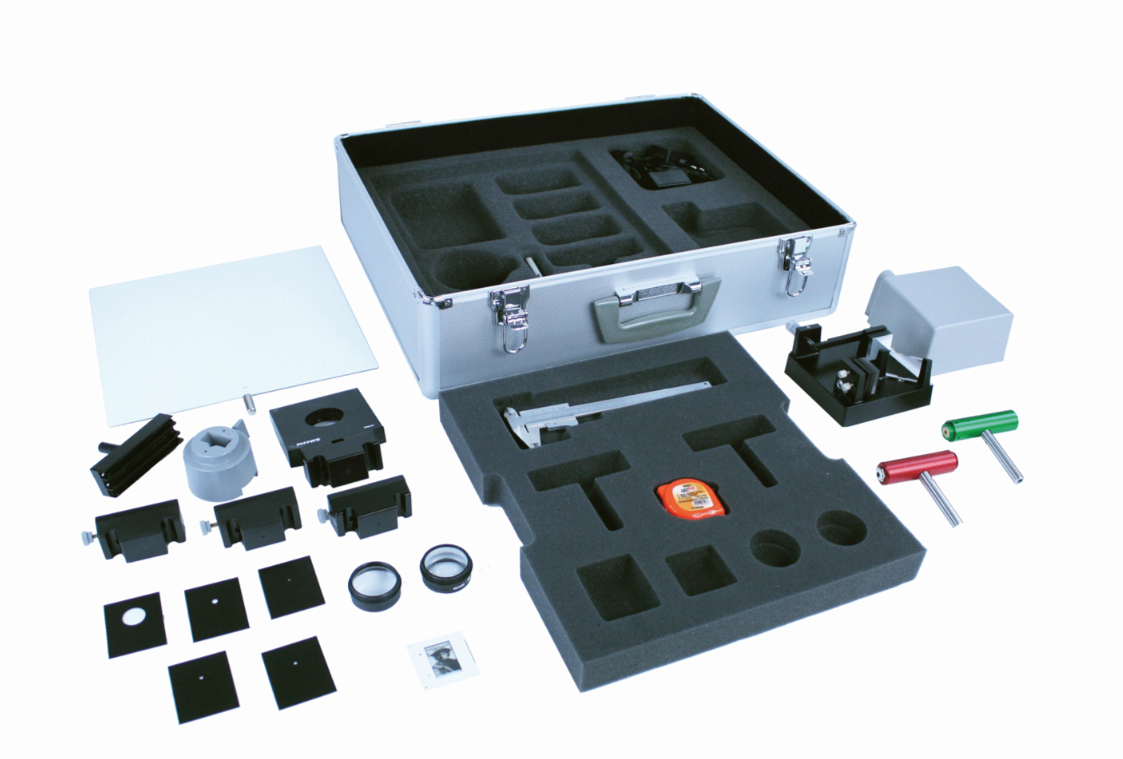 Trusa DEMO avansati setul de difractie si interferenta pe bancul optic 15565-88