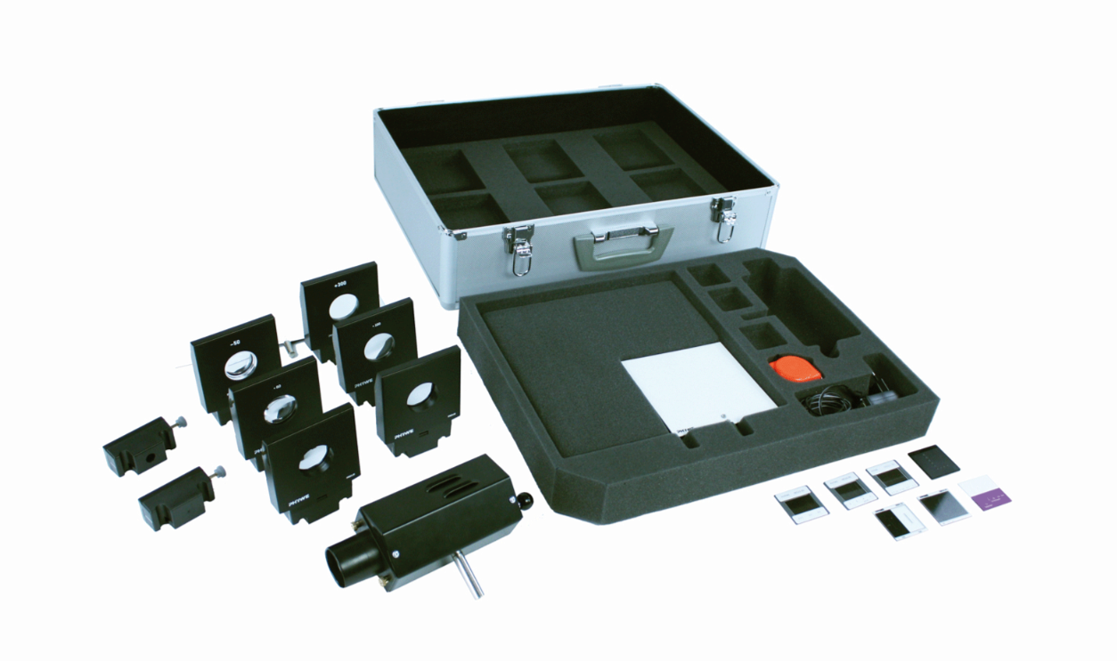 Trusa DEMO avansati setul de optica geometrica pe bancul optic 15560-88