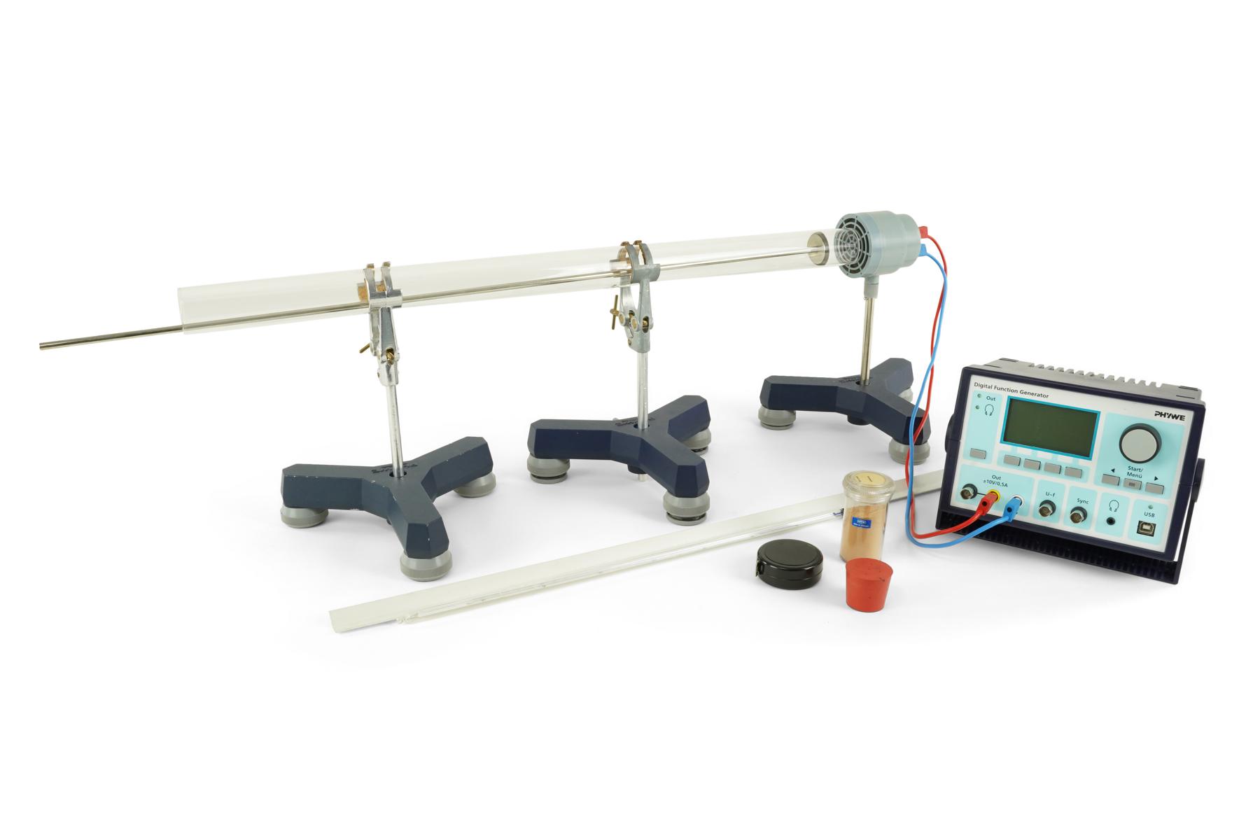 Set experimental velocitatea sunetului utilizand tubul Kundt si generatorul digital de functii P2150605