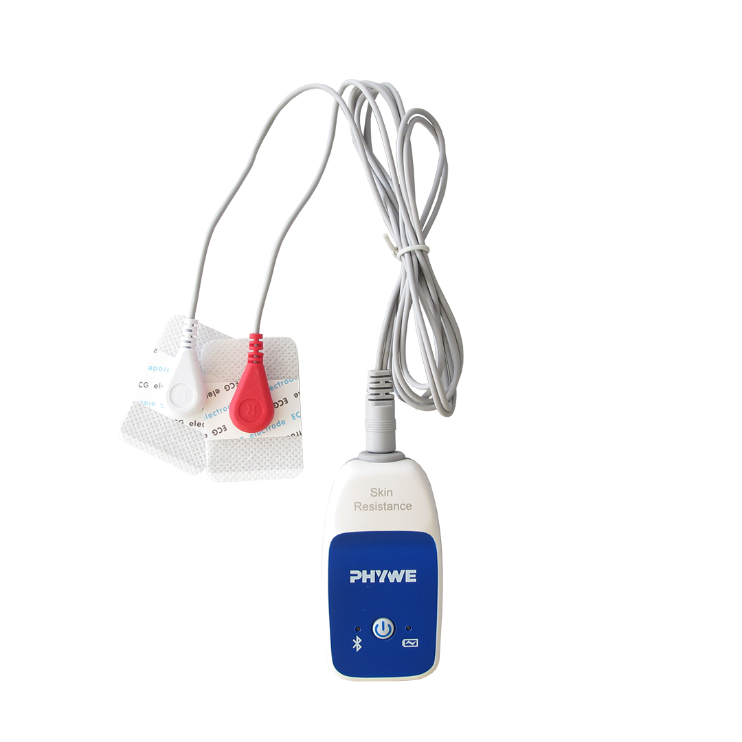 Senzor Cobra SMARTsense pentru măsurarea conductivității pielii (GSR) 0 ... 10 µS (Bluetooth + USB) 12942-00