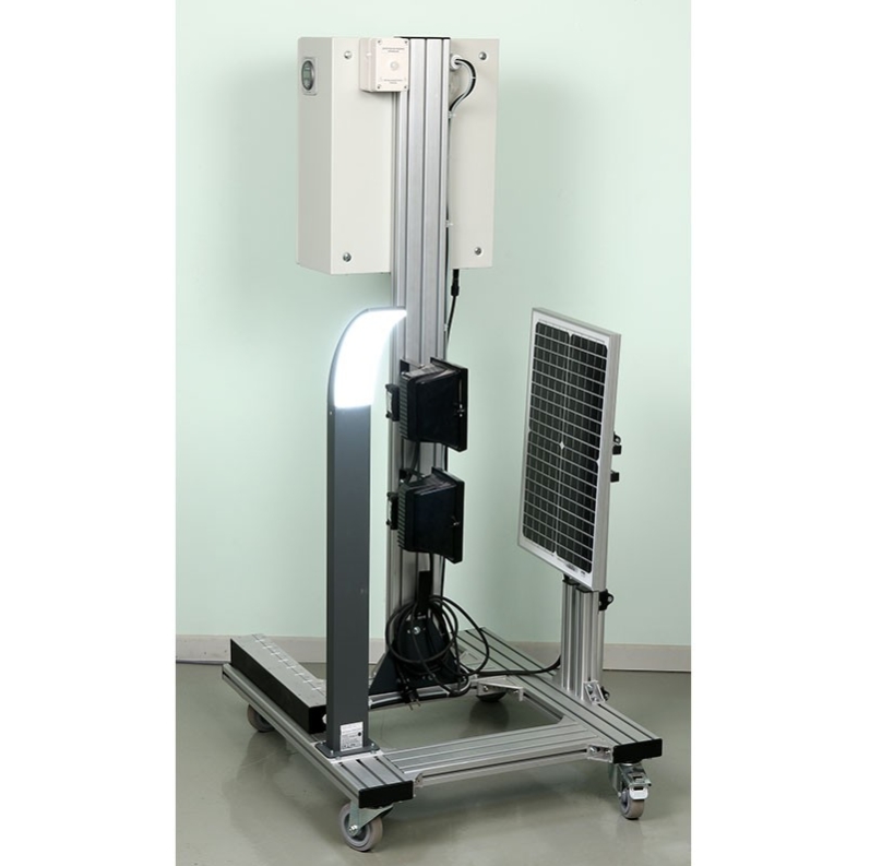 Eco-district: Stand privind iluminarea solara pentru spatii verzi și piste de biciclete SOL-EQ4