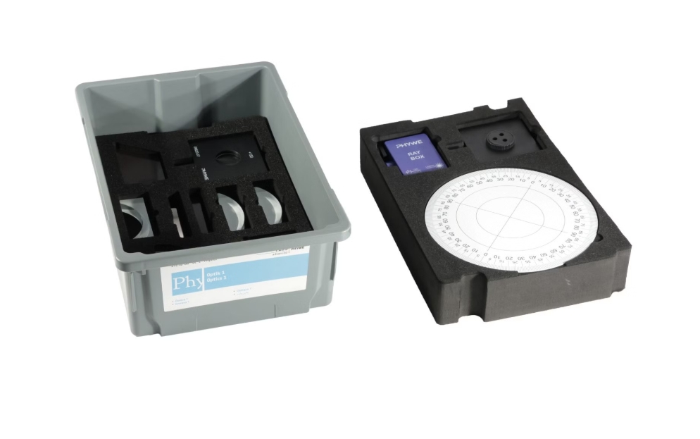 Trusa fizica TESS setul Optica 1 sursa lumina laser 25278-88 PHYWE Germania