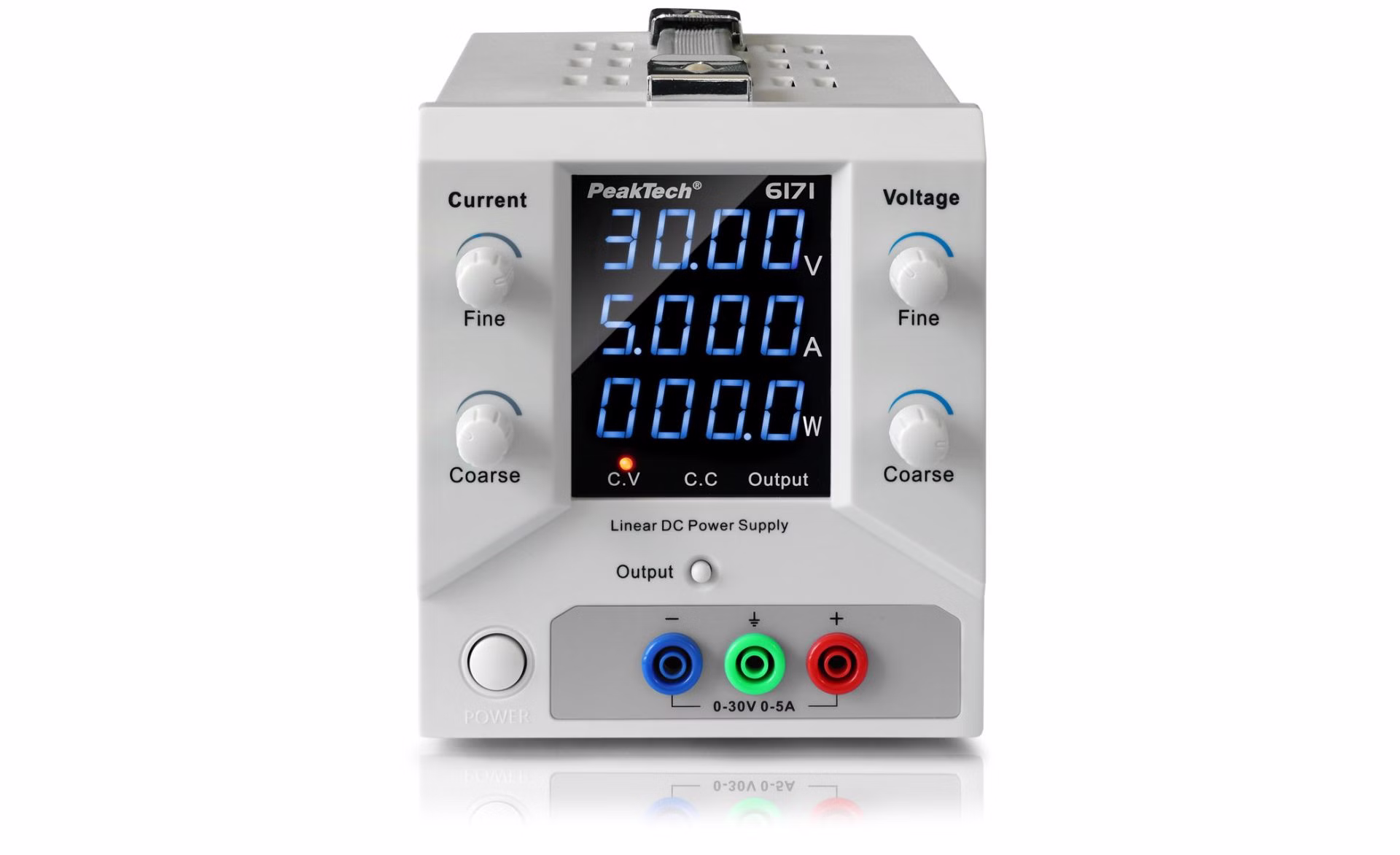 Sursa de alimentare cu display digital 0 - 30 V/0 - 5 A DC EAK-P-6171