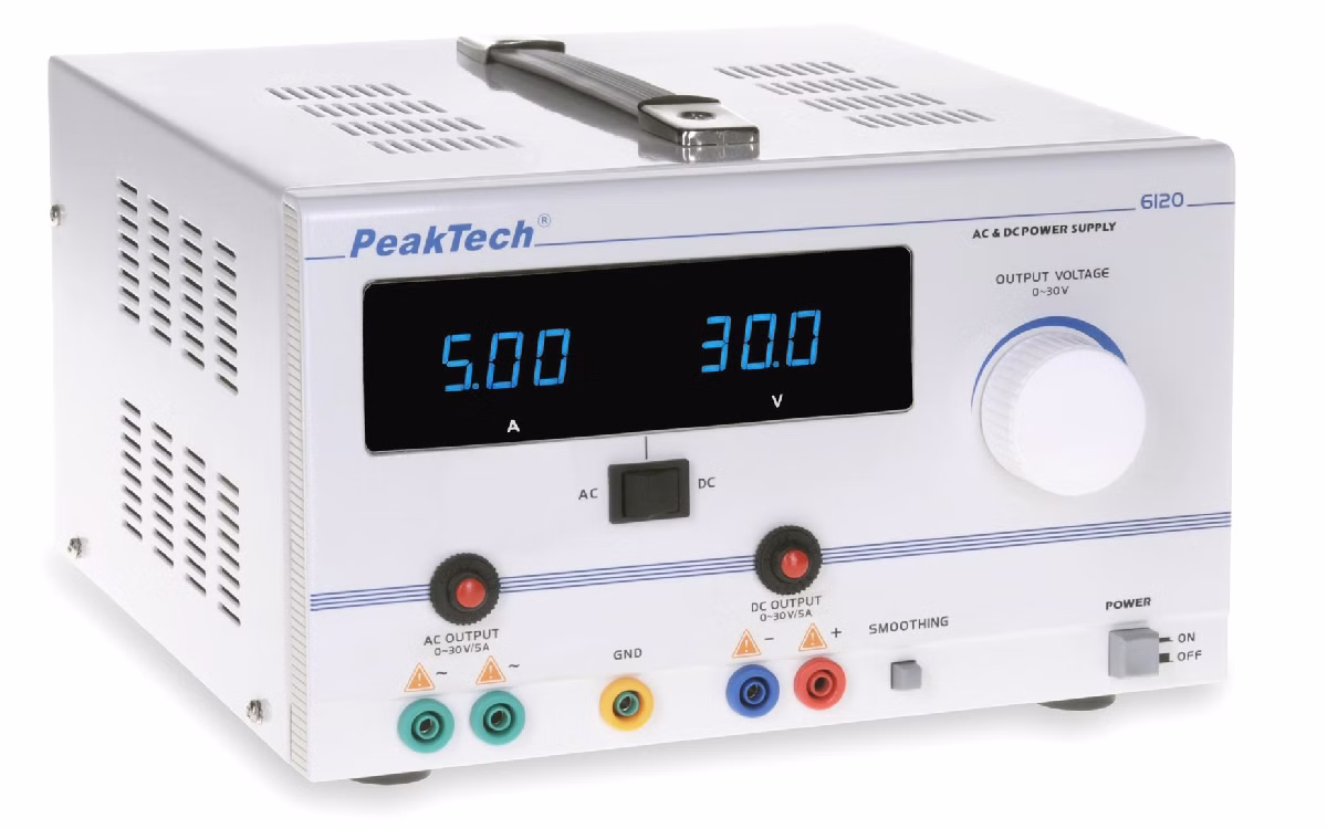 Sursa de alimentare AC/DC 0-30 V / 5A EAK-P-6120