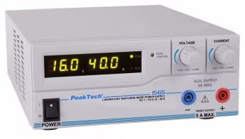 Sursa de alimentare in comutatie DC 1 - 16 V / 0 - 40A cu USB EAK-P-1565