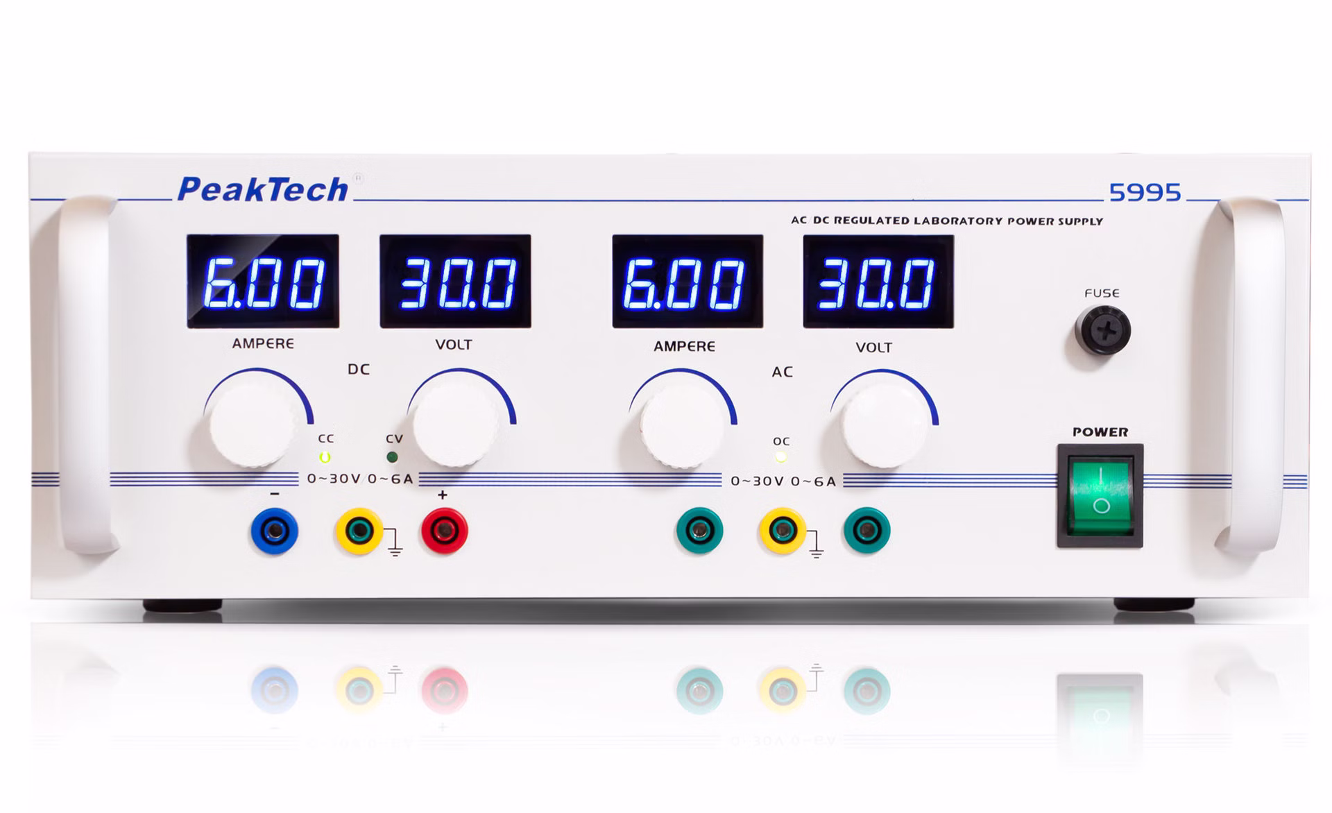 Sursa de alimentare AC/DC 0-30 V / 0-6 A EAK-P-5995